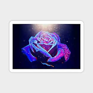 Purple Rose Magnet