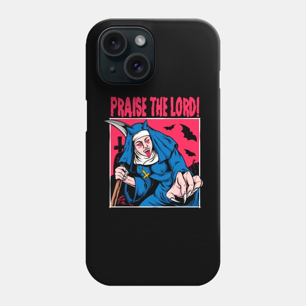 Praise The Lord Vamp Phone Case by Saka