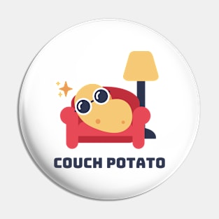 M/M COUCH POTATO Pin