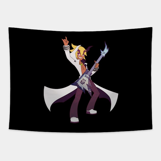 The Dark Hero Rises Tapestry by Novanator