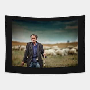 Shepherd and his sheep Tapestry