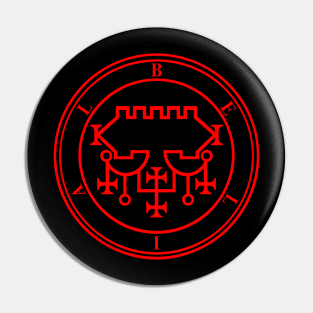 Seal of Belial or Sigil of Belial Pin