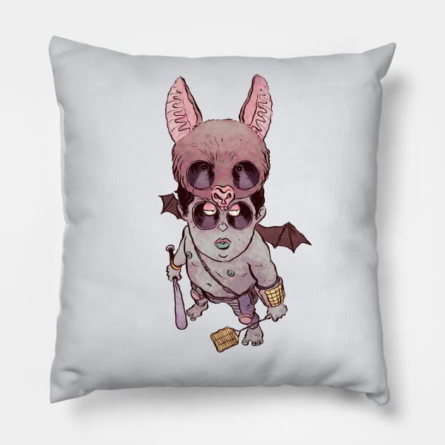 The For Real Bat Pillow by jesse.lonergan