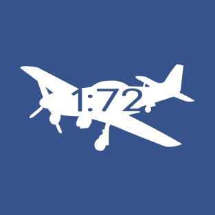 1:72 Plane (dark colors) T-Shirt T-Shirt
