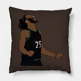 Derrick Rose 50 Point Celebration - Minnesota TimberWolves Pillow