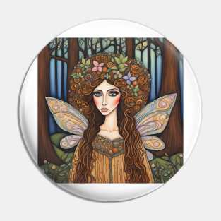 Cher as a fairy in the woods Pin