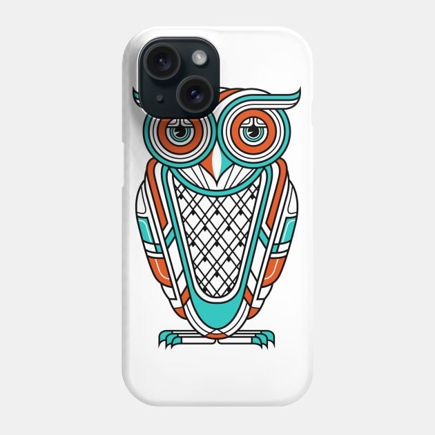 Owl Deco Phone Case by qetza