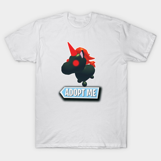 Evil Unicorn Adopt Me Roblox Roblox Game Adopt Me Characters Roblox Adopt Me T Shirt Teepublic - how to get the unicorn outfit in roblox