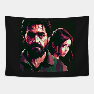 The Last of Us Pedro Pascal Joel inspired design Tapestry