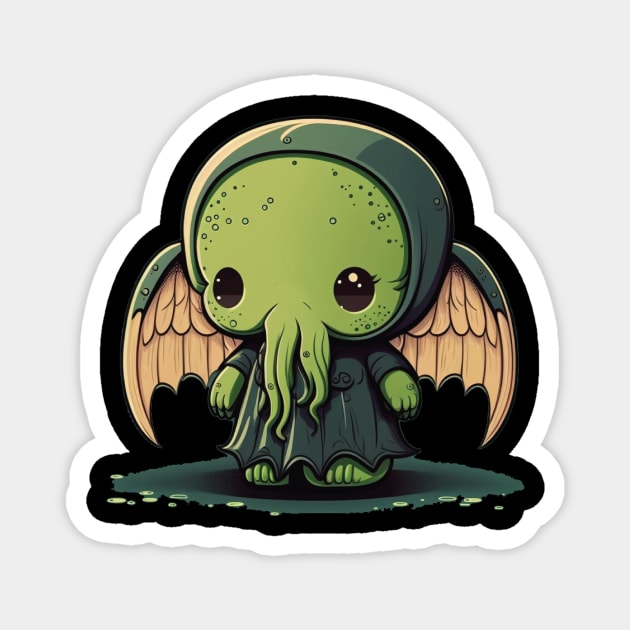 baby cthulhu Magnet by Trontee