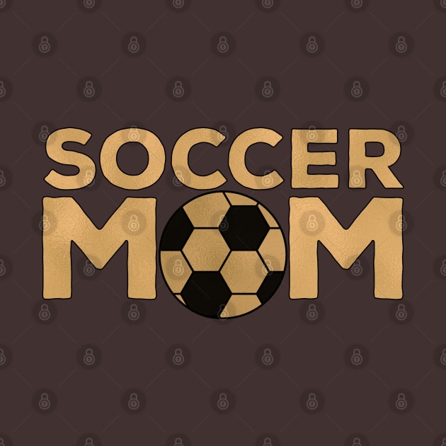 Gold Soccer Mom by DiegoCarvalho