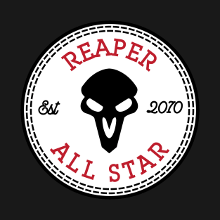 Reaper Overwatch All Star Converse T-Shirt