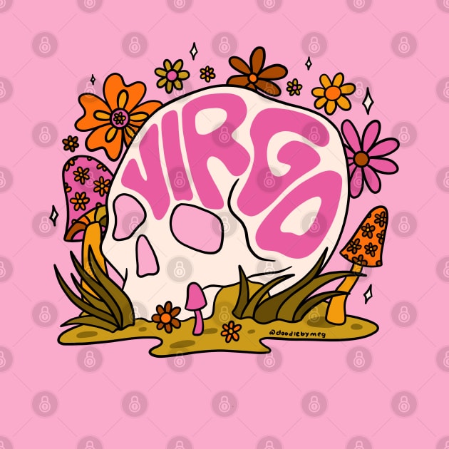 Virgo Skull by Doodle by Meg