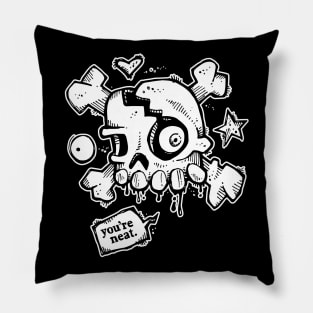 you’re neat. {DARK shirts} Pillow