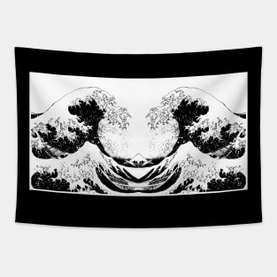 the great wave off kanagawa Tapestry