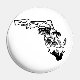 Florida Wildlife Pin