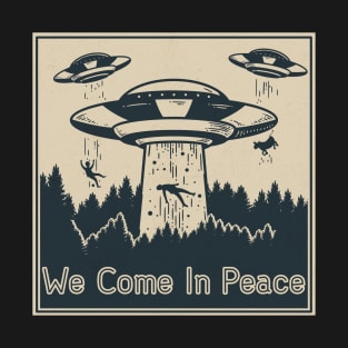 Alien Design, Aliens, UFO, Extraterrestrials, Space Art T-Shirt