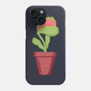 Venus Fly Trap Painting Phone Case