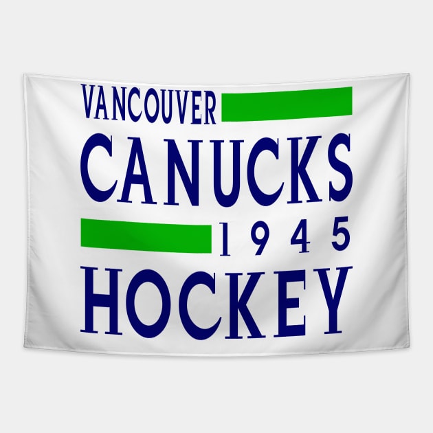 Vancouver Canucks Hockey Classic Tapestry by Medo Creations