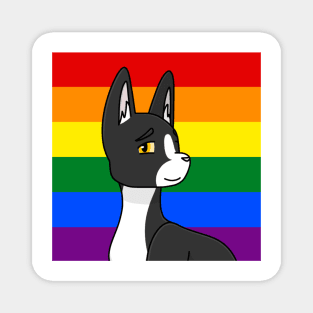 Gay Pride Tallstar Magnet