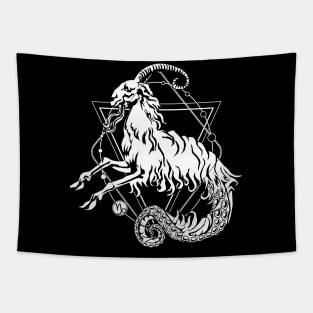 Capricorn - the Zodiac Sea Goat Tapestry