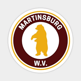 Vintage Martinsburg West Virginia Magnet