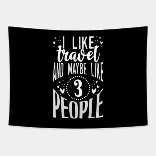 I Like Travel Tapestry