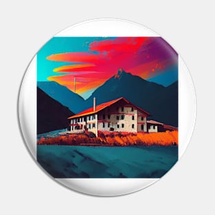 Picturesque Countryside Pin