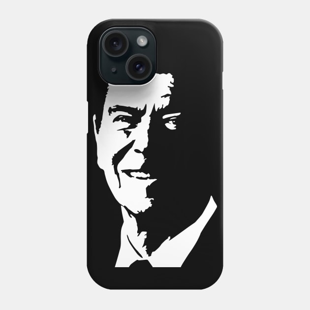 Ronald Reagan 4B (Ronald Wilson Reagan) 40th President of the United States Phone Case by FOGSJ