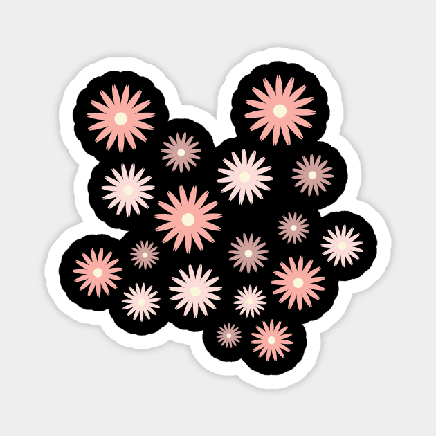 Flowers blooming Magnet by Kugy's blessing