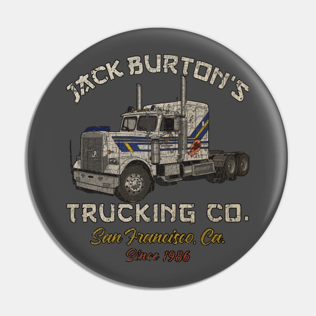 Jack Burton Trucking 1986 Pin by Thrift Haven505