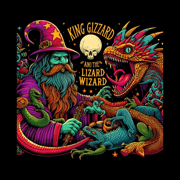 king gizzard and the lizard wizard by Rizstor