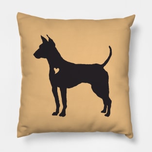 My American Hairless Terrier Heart Belongs To You Pillow