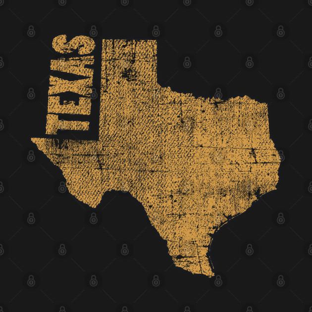 Discover Distressed Texas Vintage Gift - Texas - T-Shirt