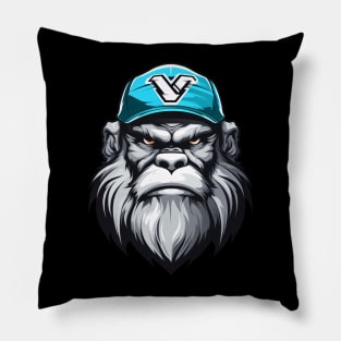 Serious Grandpa Yeti Bigfoot Sasquatch Pillow