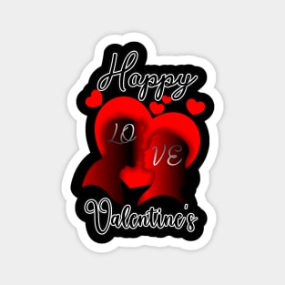 Happy Valentines Day T-Shirt Magnet