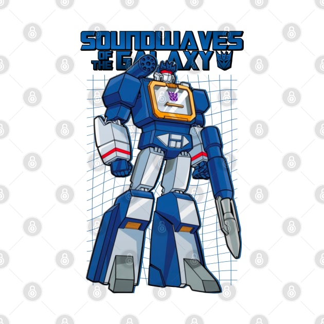 Transformers Soundwave Galaxy by Diamond Creative