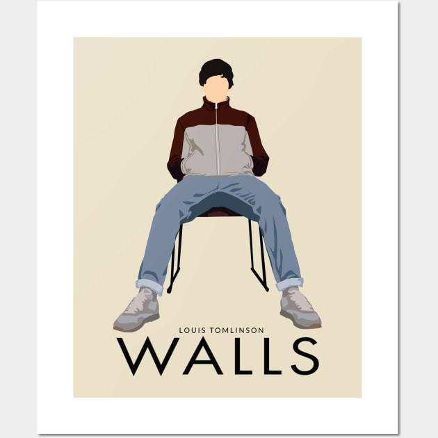 Louis Tomlinson Wall Art: Two of Us Lyrics Poster Walls One 
