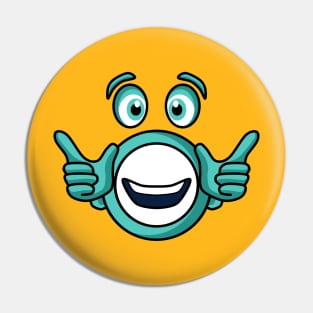 Smiling Pin