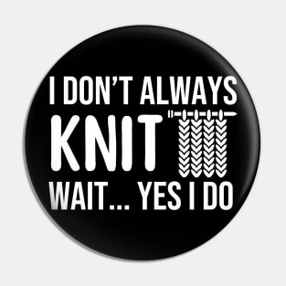 Funny Knitting Pin