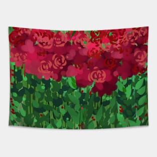 Bed of Roses Tapestry