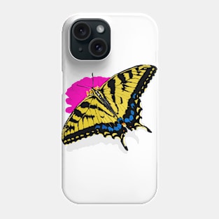 Yellow Monarch Phone Case