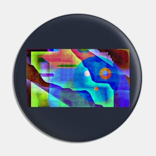 Joy Abstracted Pin