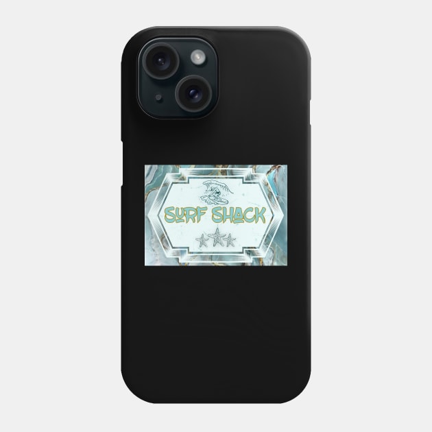 Surf Shack Surfer Dude Phone Case by ArtisticEnvironments