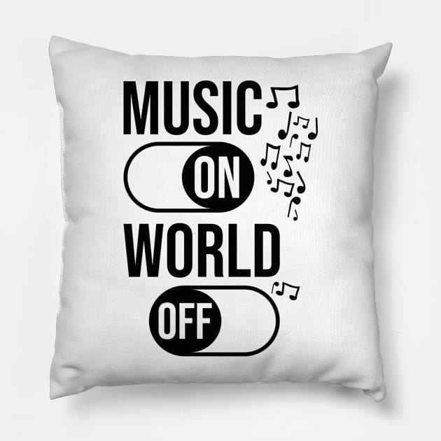 Music On World Off / Black Pillow by Degiab