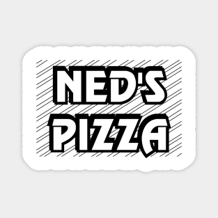 Ned's Pizza Magnet