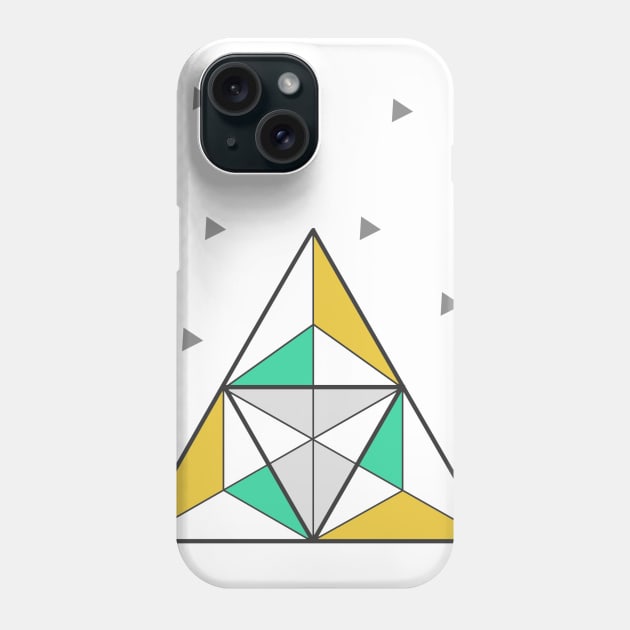 Geometric Triangle Phone Case by RodeoEmpire