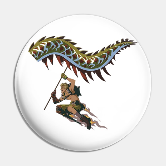 Junkrat Dragon Dance Pin by Genessis
