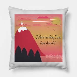 Warm Forest Landscape - Landscape For Stress Relief Pillow