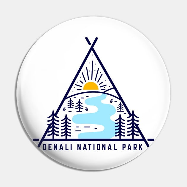 Denali National Park Pin by roamfree